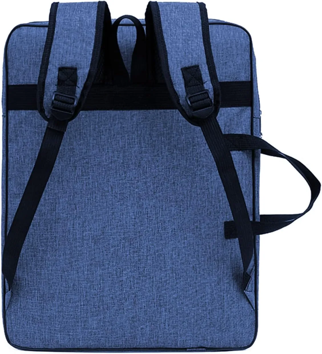 8K Artist Portfolio Carry Backpack Case Versatile Art Bags Waterproof Adjustable Drawing Board Backpack Art Storage Bags for Artworks Painting Drawing Sketching 19.7” x 14.6” x 2.4” (Blue)