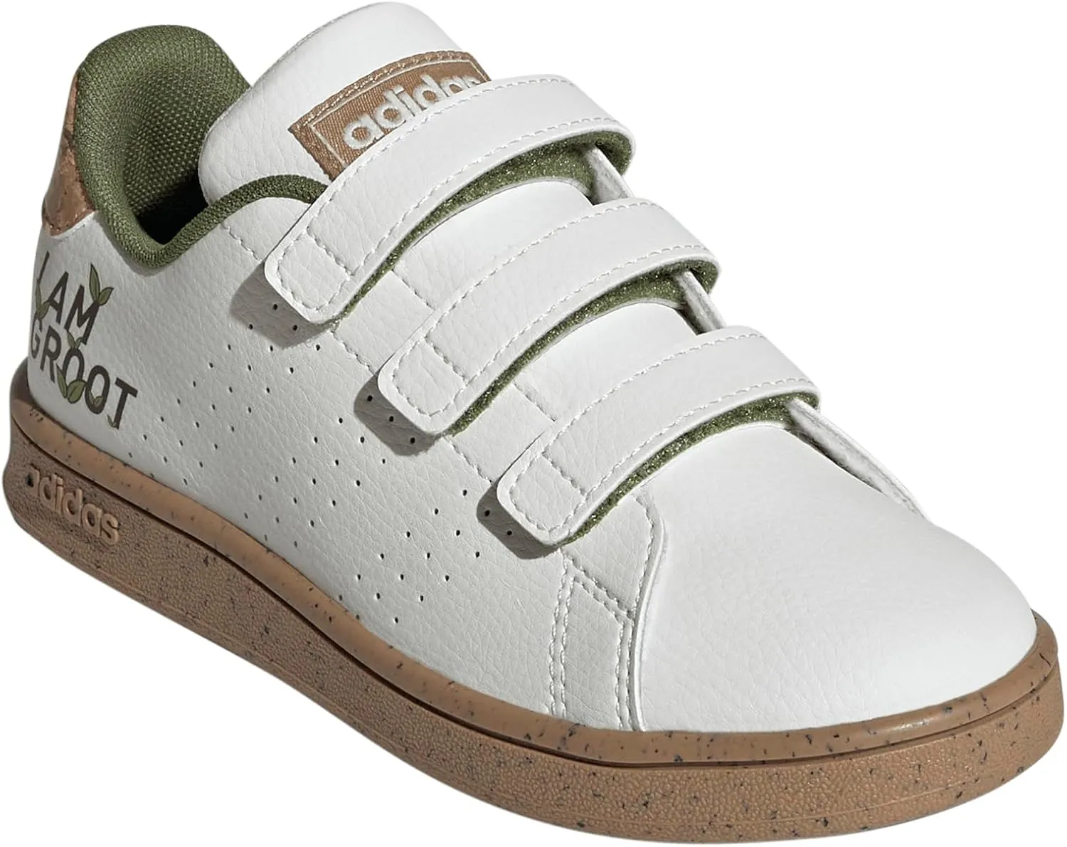 adidas Unisex-Child Marvel Groot Advantage Sneaker