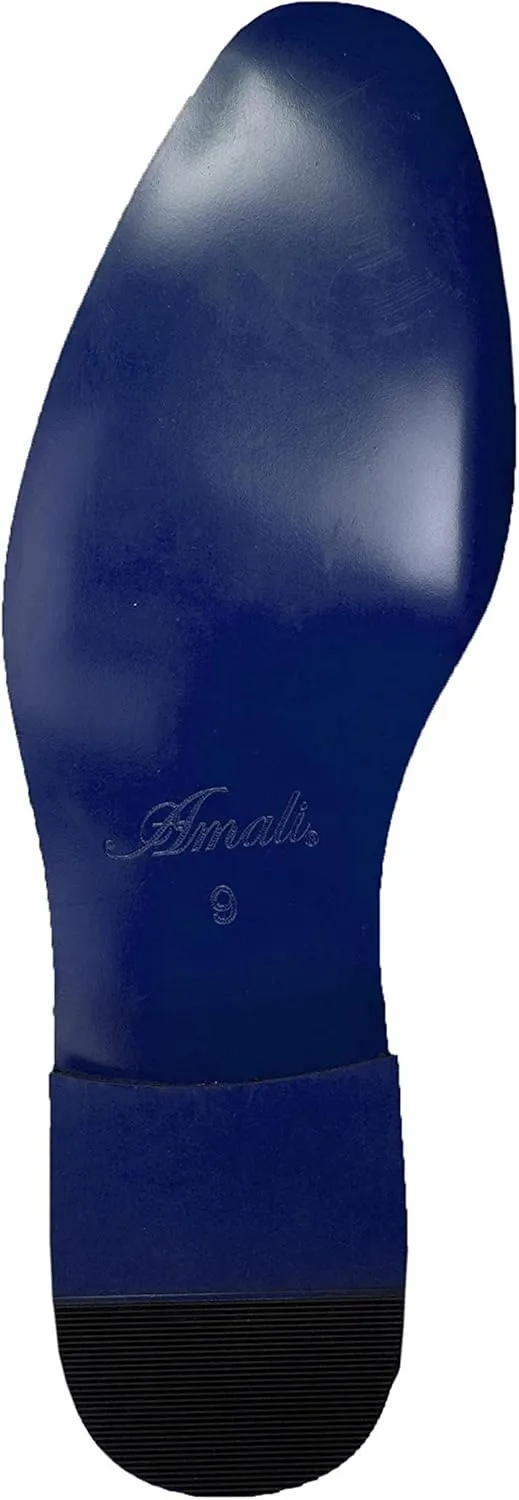 Amali Fay Velvet Men’s Slip-On Shoes with Gold Chain Ornament Dress Shoes for Men Velvet Formal Loafers for Men The Original Smoking Men Tuxedo Dress Shoes