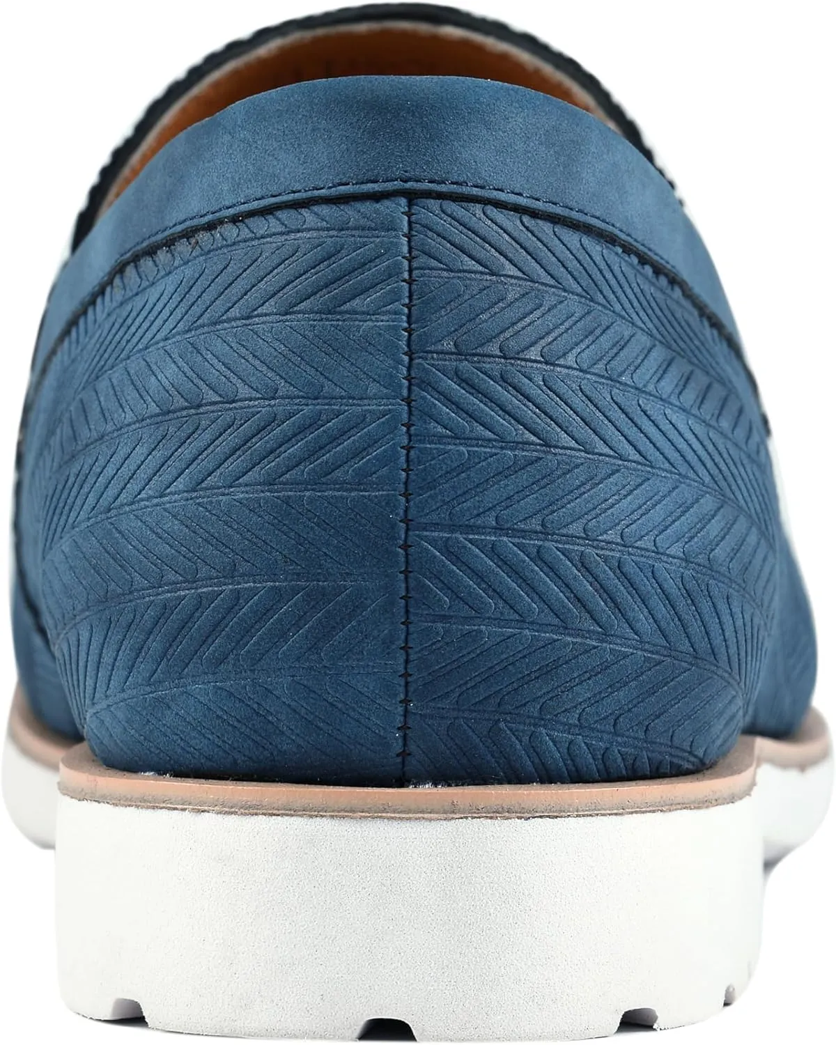 Amali Levi Two Tone Penny Loafer Slip-On Shoes for Men