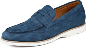 Amali Levi Two Tone Penny Loafer Slip-On Shoes for Men