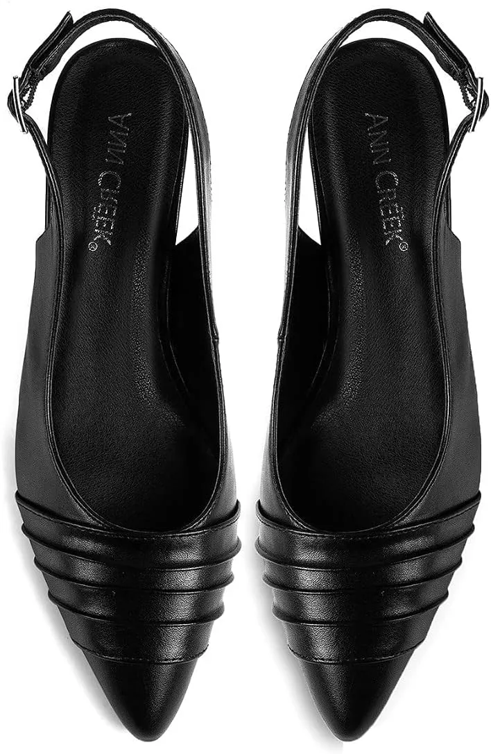 ANN CREEK 'Lossom' Women's Dressy Sandals Pump Shoes with 2.5 inch Kitten Heel  Half Size Available