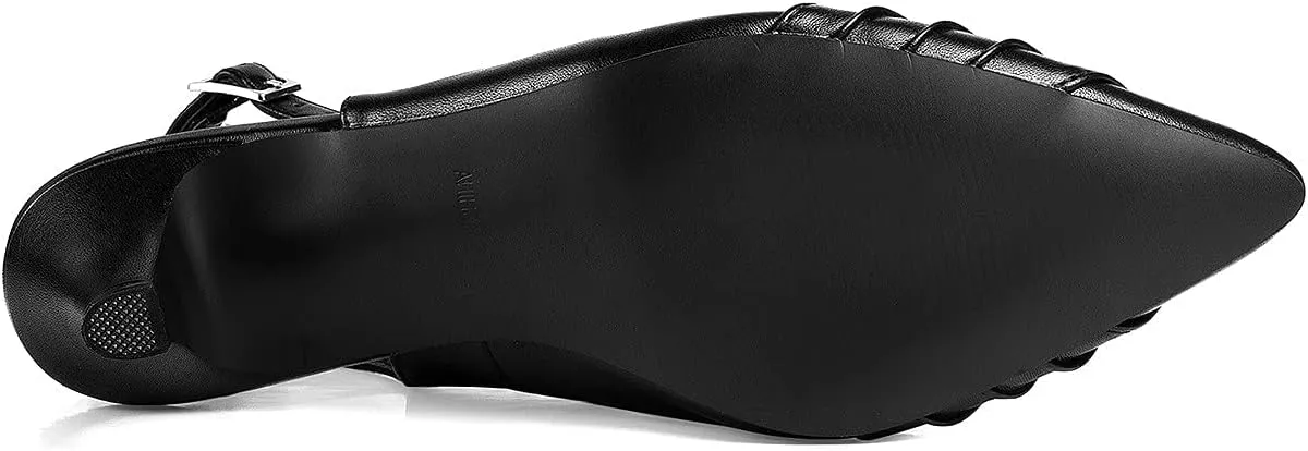 ANN CREEK 'Lossom' Women's Dressy Sandals Pump Shoes with 2.5 inch Kitten Heel  Half Size Available