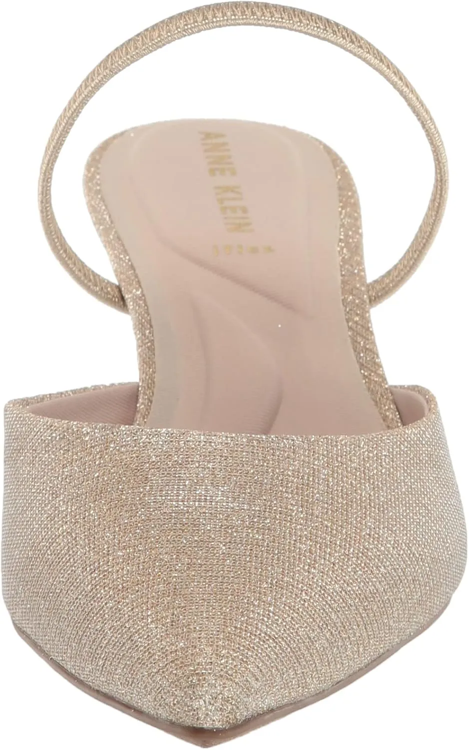 Anne Klein Womens Iella Pointy Toe Slingback Heels