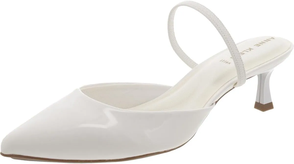 Anne Klein Womens Iella Pointy Toe Slingback Heels
