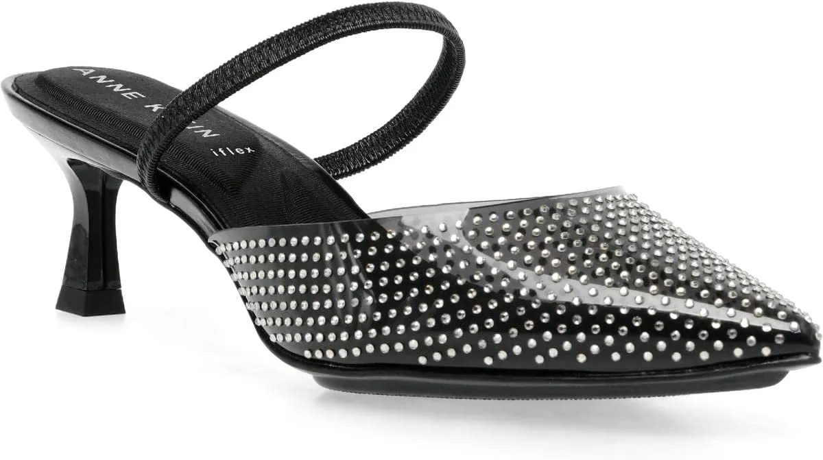 Anne Klein Womens Iella Pointy Toe Slingback Heels