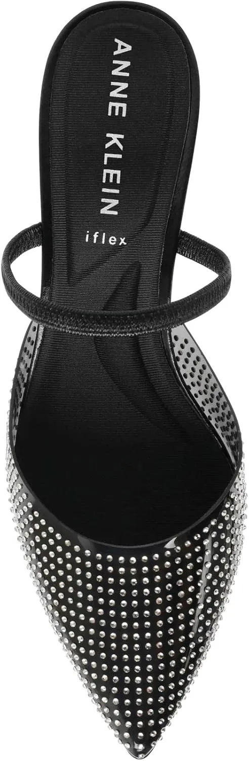 Anne Klein Womens Iella Pointy Toe Slingback Heels