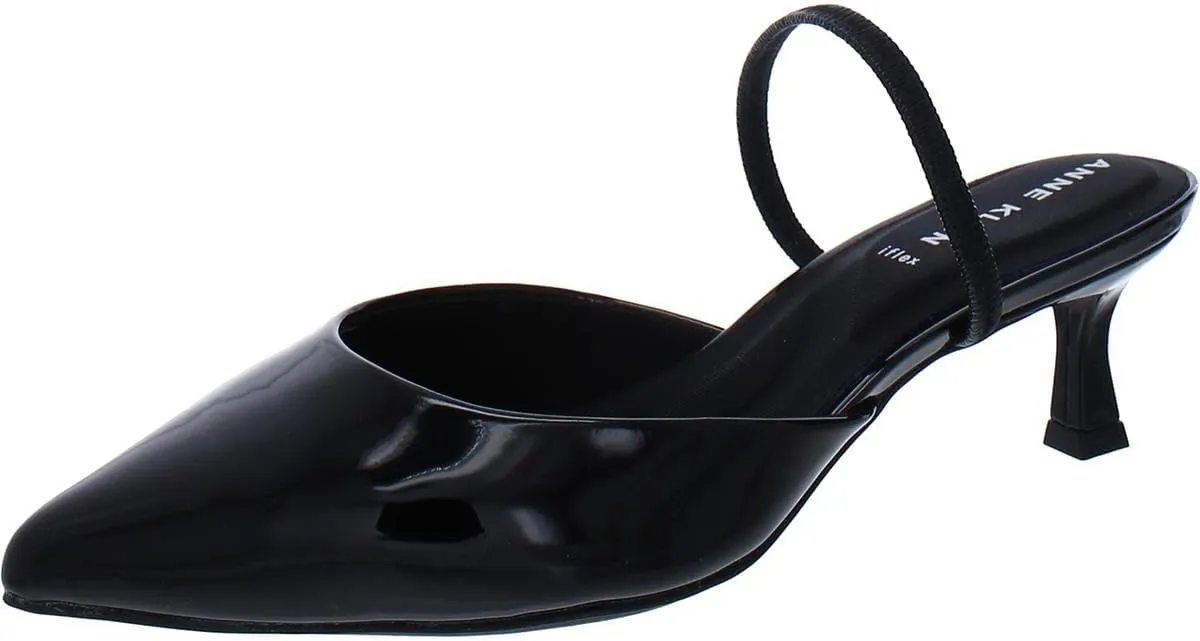 Anne Klein Womens Iella Pointy Toe Slingback Heels