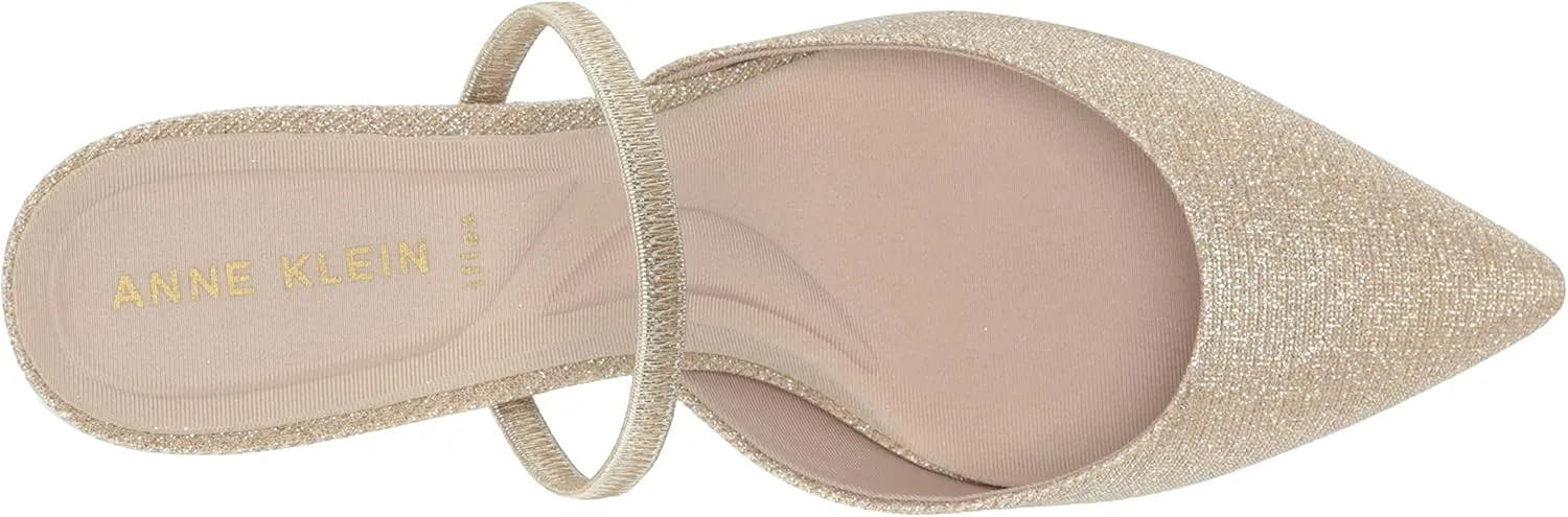 Anne Klein Womens Iella Pointy Toe Slingback Heels