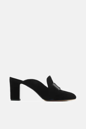 Anya Mule - Black Velvet