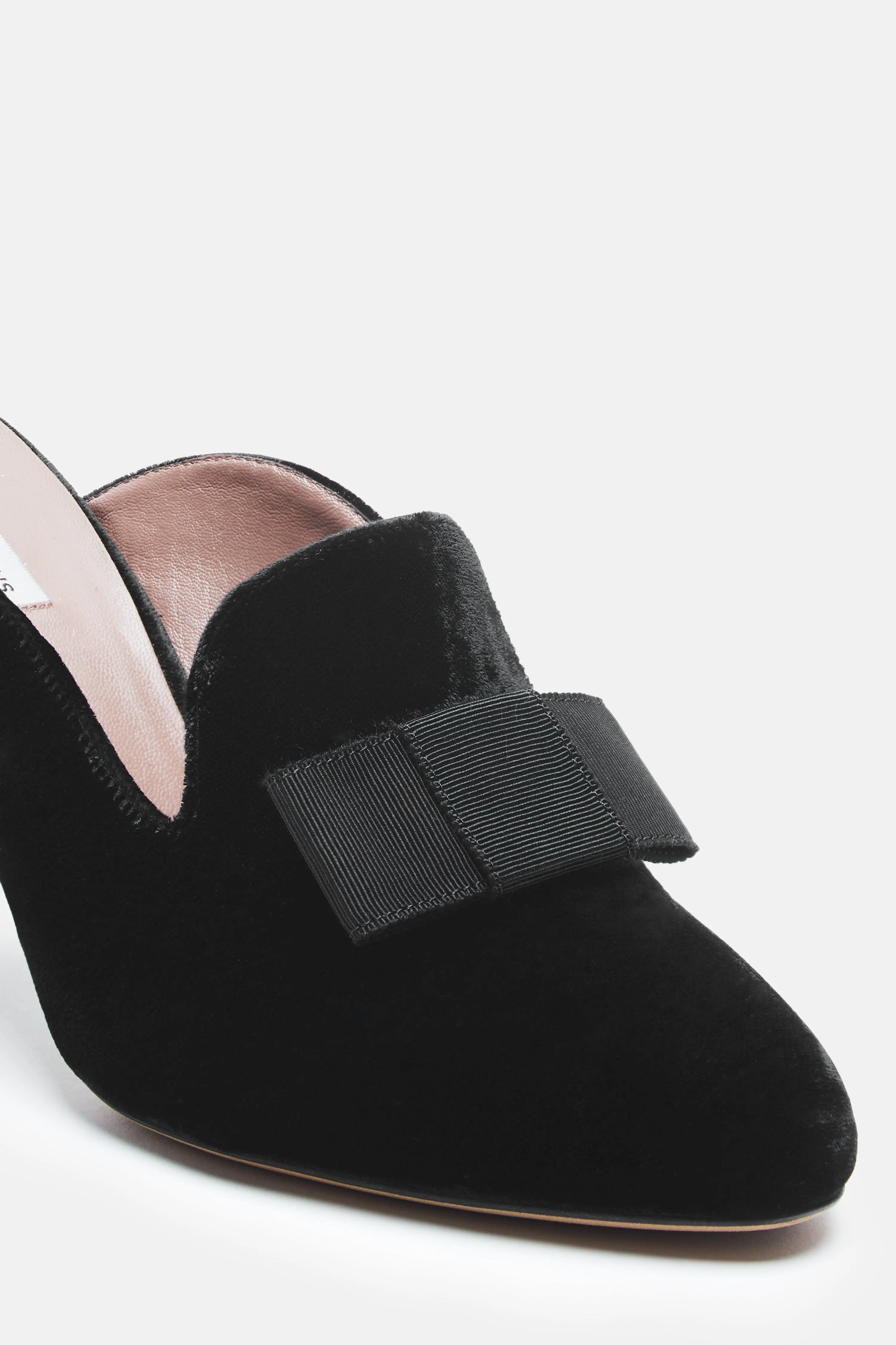 Anya Mule - Black Velvet