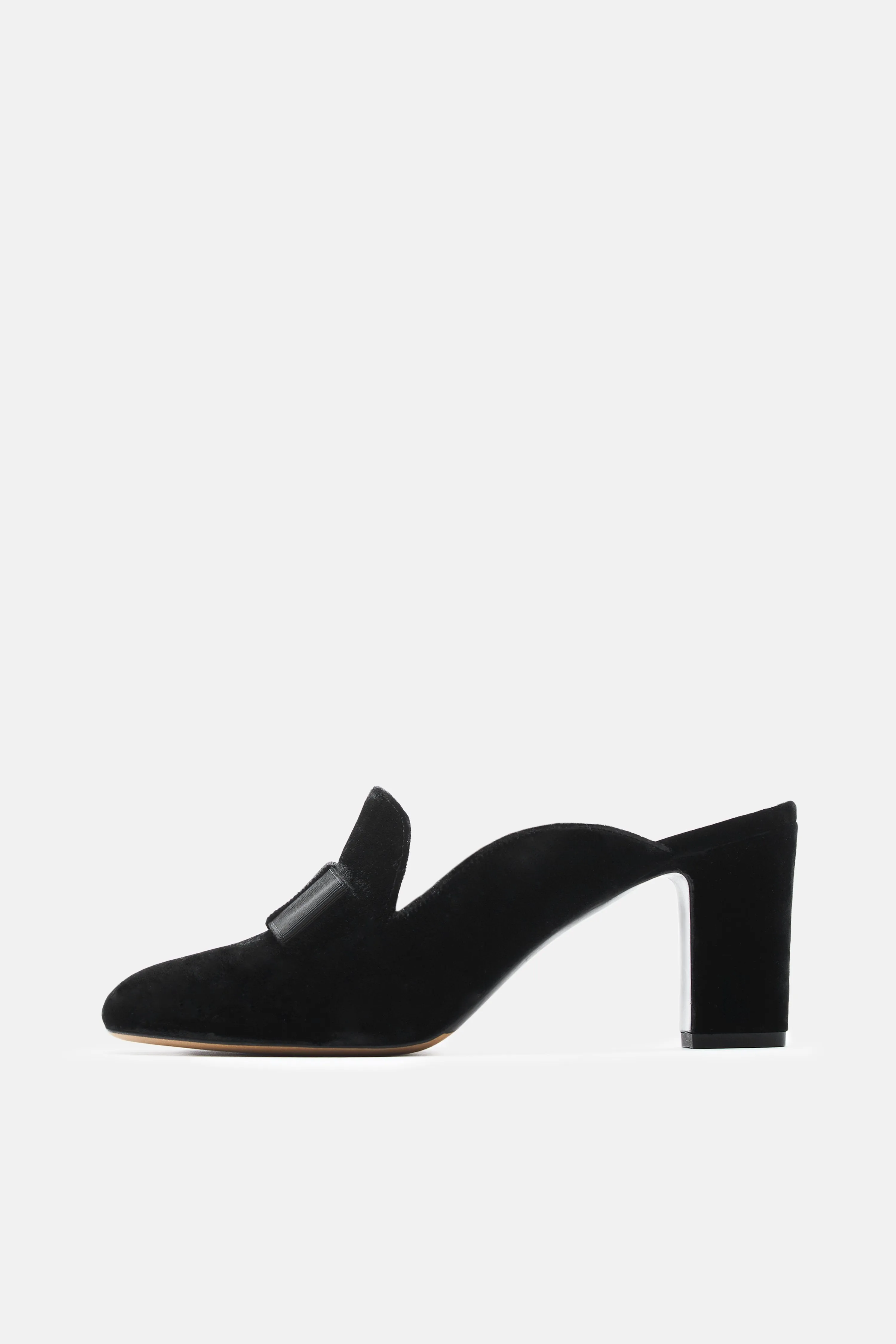 Anya Mule - Black Velvet