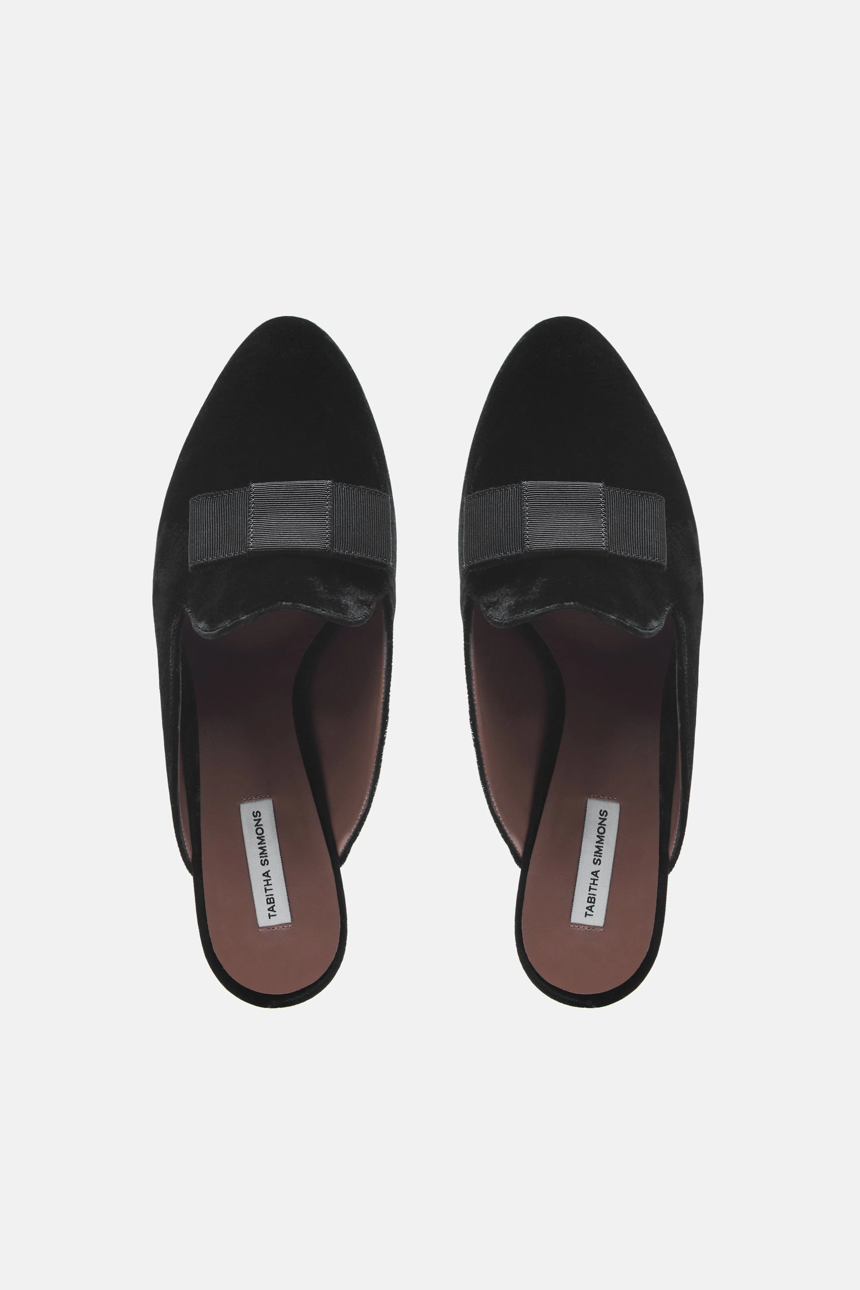 Anya Mule - Black Velvet
