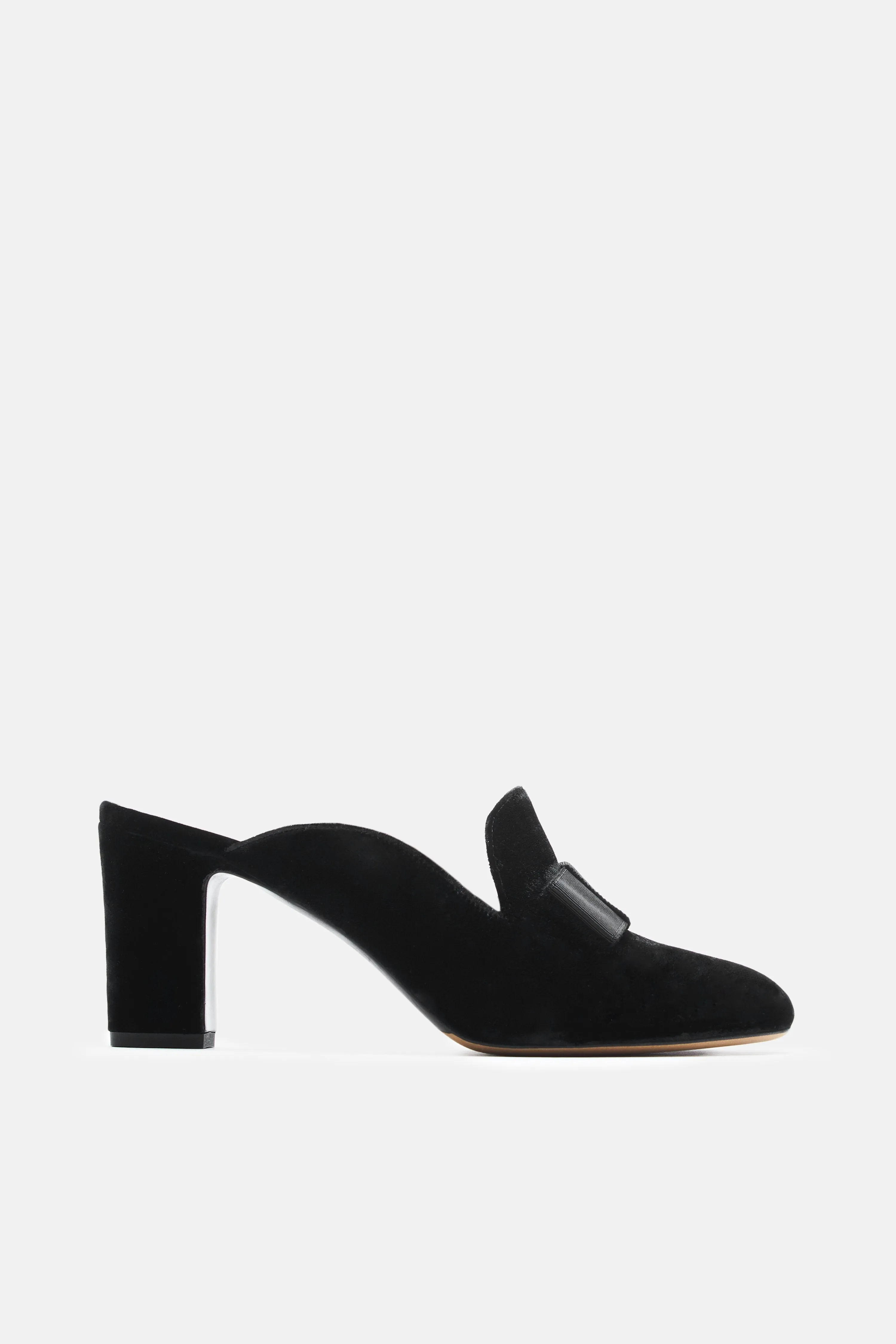 Anya Mule - Black Velvet