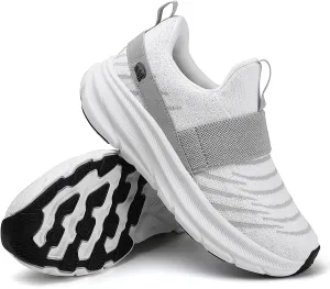 AOE Womens Fashion Walking Running Shoes Ultra Breathable Lightweight Mesh Tennis Shoes Non Slip Workout Gym Sneakers