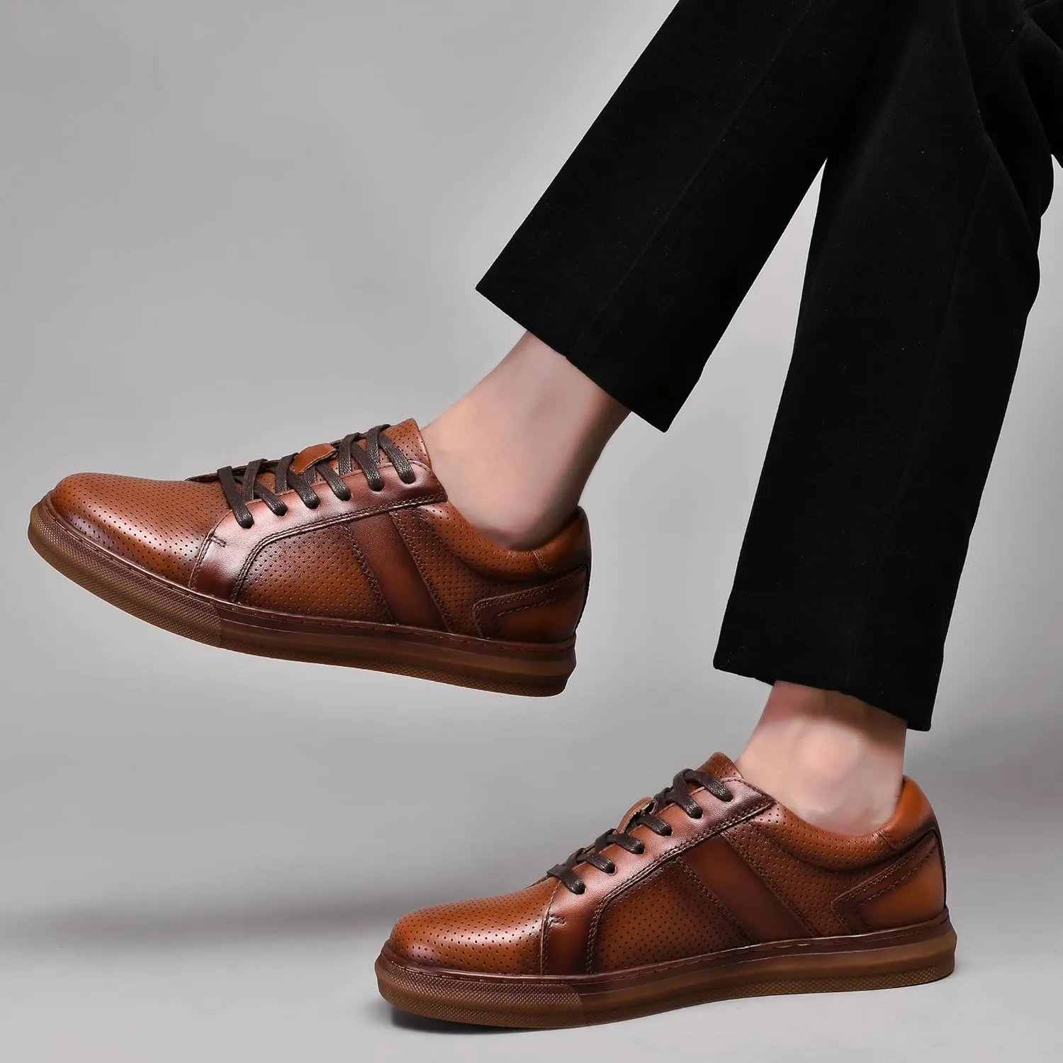 Arkbird Mens Fashion Sneakers Classic Casual Shoes Stylish Lace-up Oxford Shoes for Men