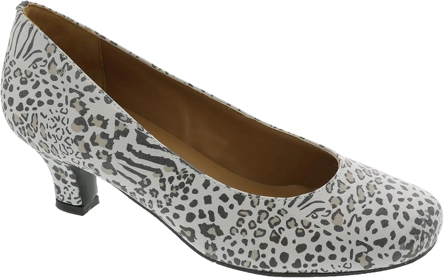 ARRAY Women’s Flatter Low Heel Leather Dress Pump