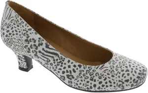 ARRAY Women’s Flatter Low Heel Leather Dress Pump