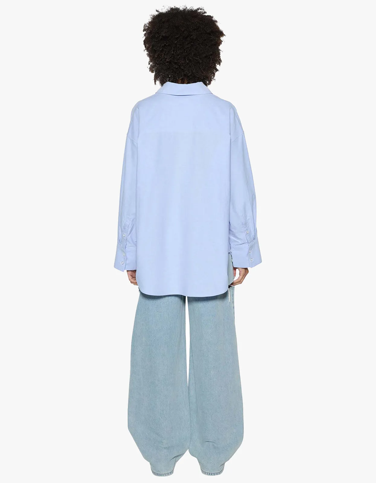 Astra L/S Shirt - Blue Oxford