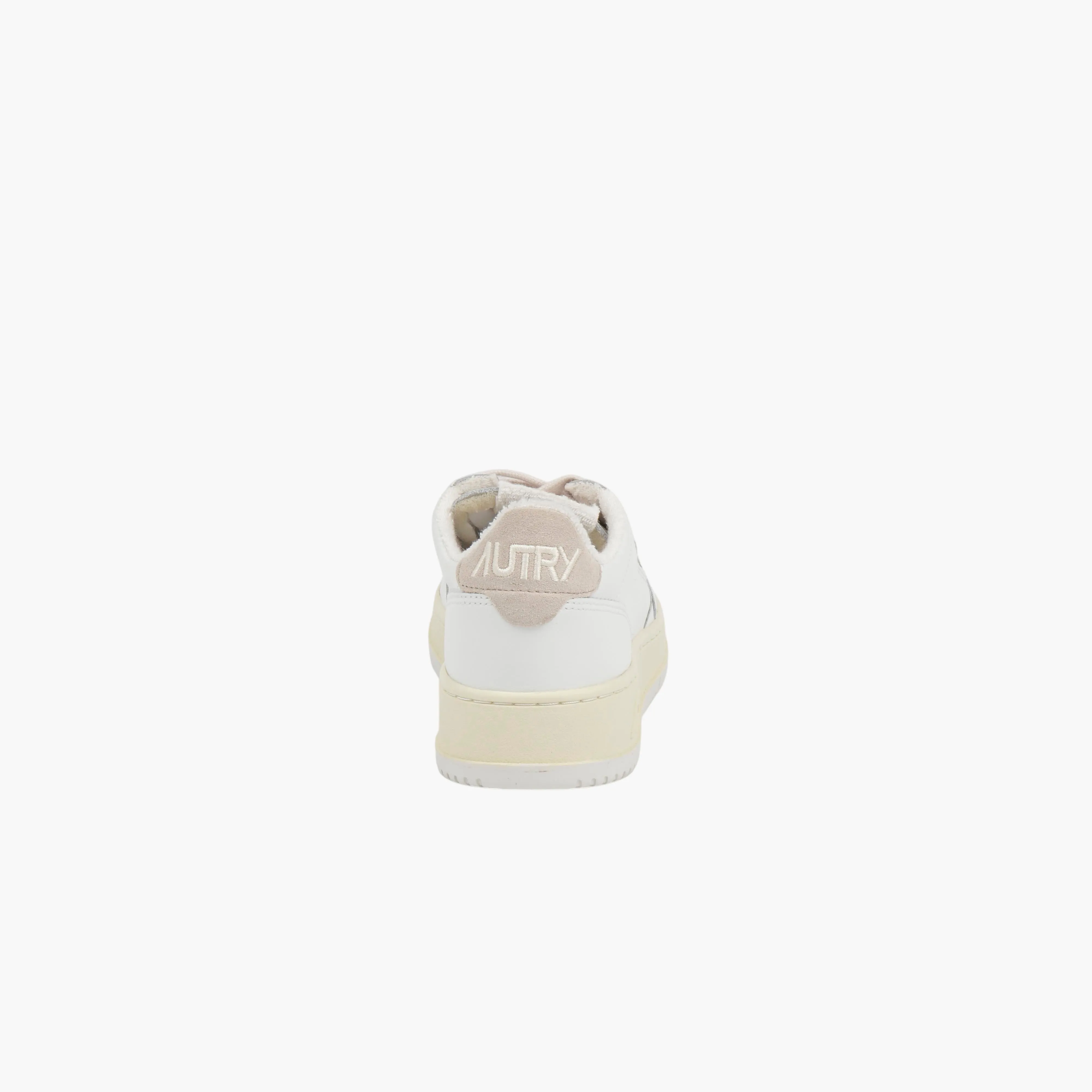 AUTRY White-Ivory Leather Sneakers