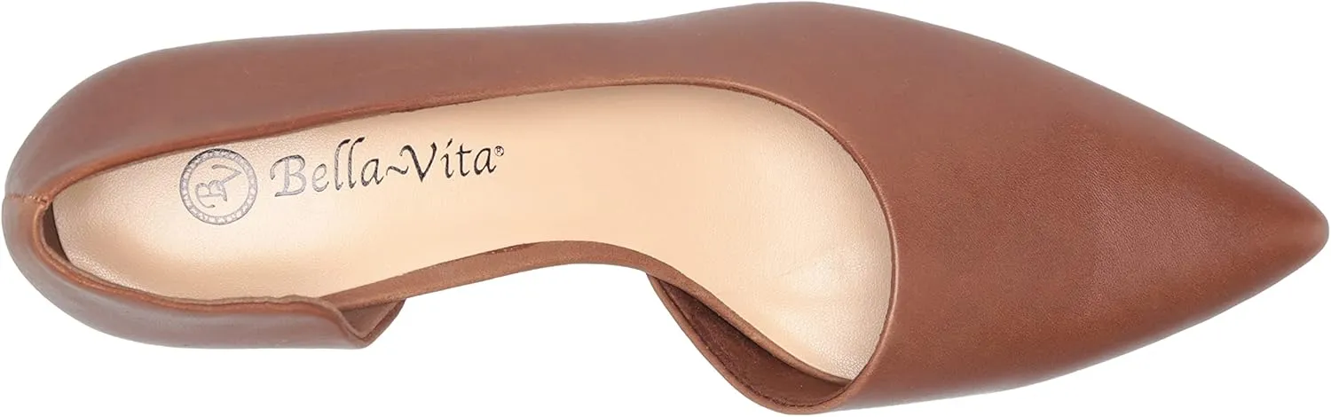 Bella Vita Women's Quilla Kitten Heel Pump