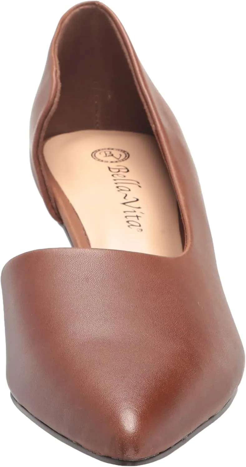 Bella Vita Women's Quilla Kitten Heel Pump