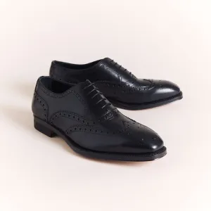 Black Oxford Wingtip Brogues