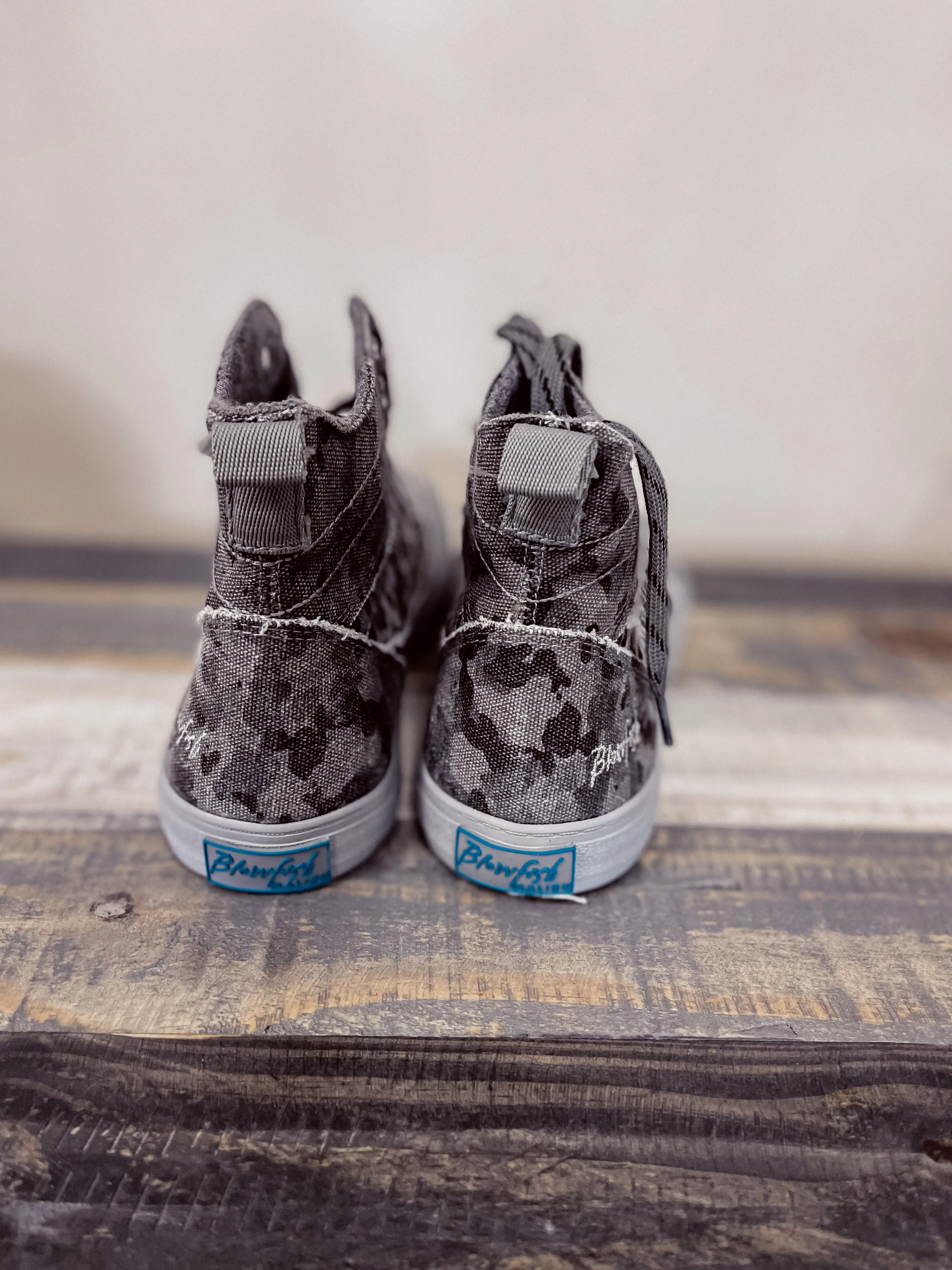 Blowfish Dark Grey Peppercorn Camo Upland Sneaker