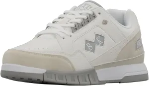 British Knights Men's Metros Sneaker, White/Off White/Light Grey, 10.5