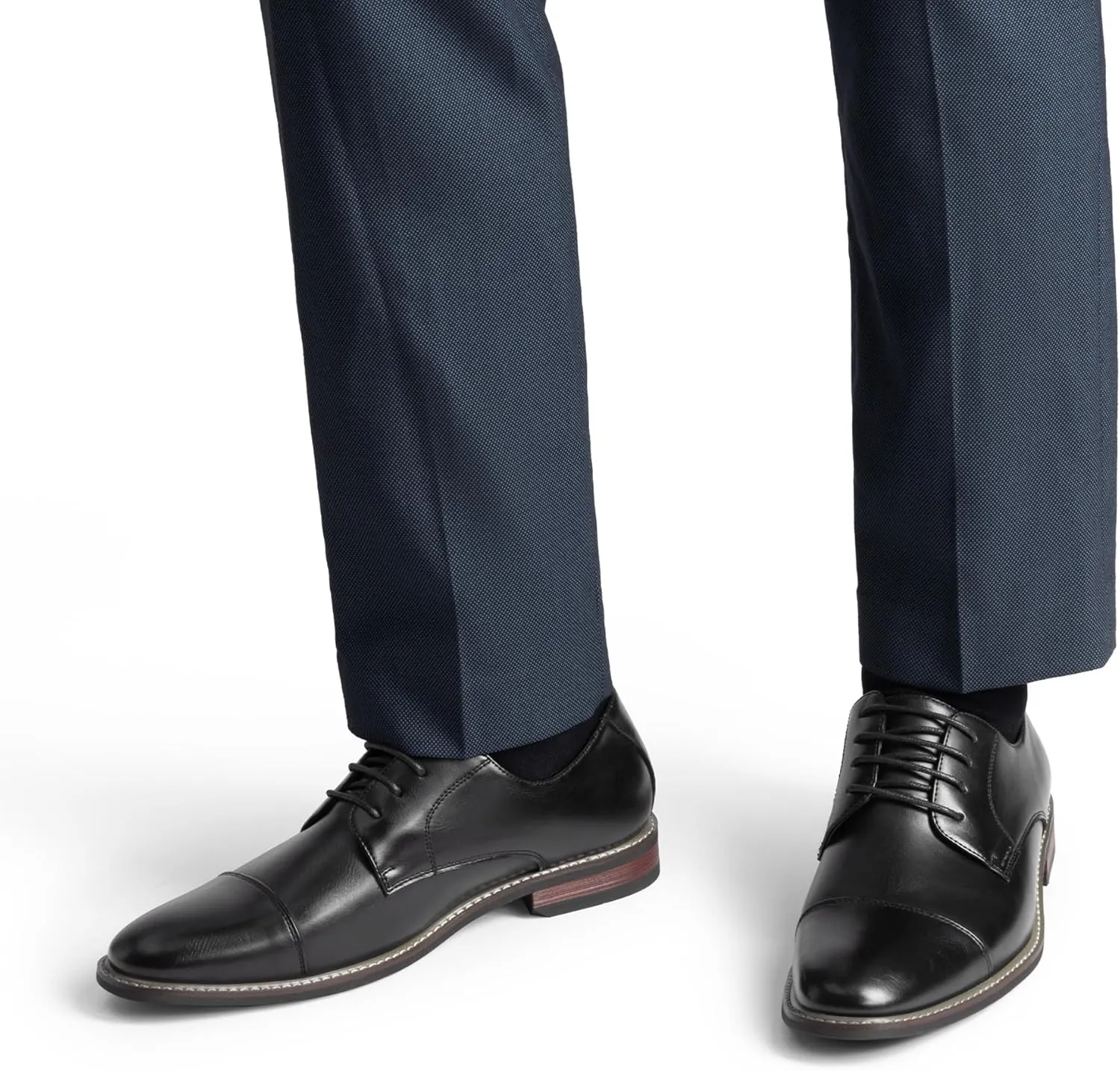 Bruno Marc Men's Prince Classic Modern Formal Oxford Lace Up Dress Shoes