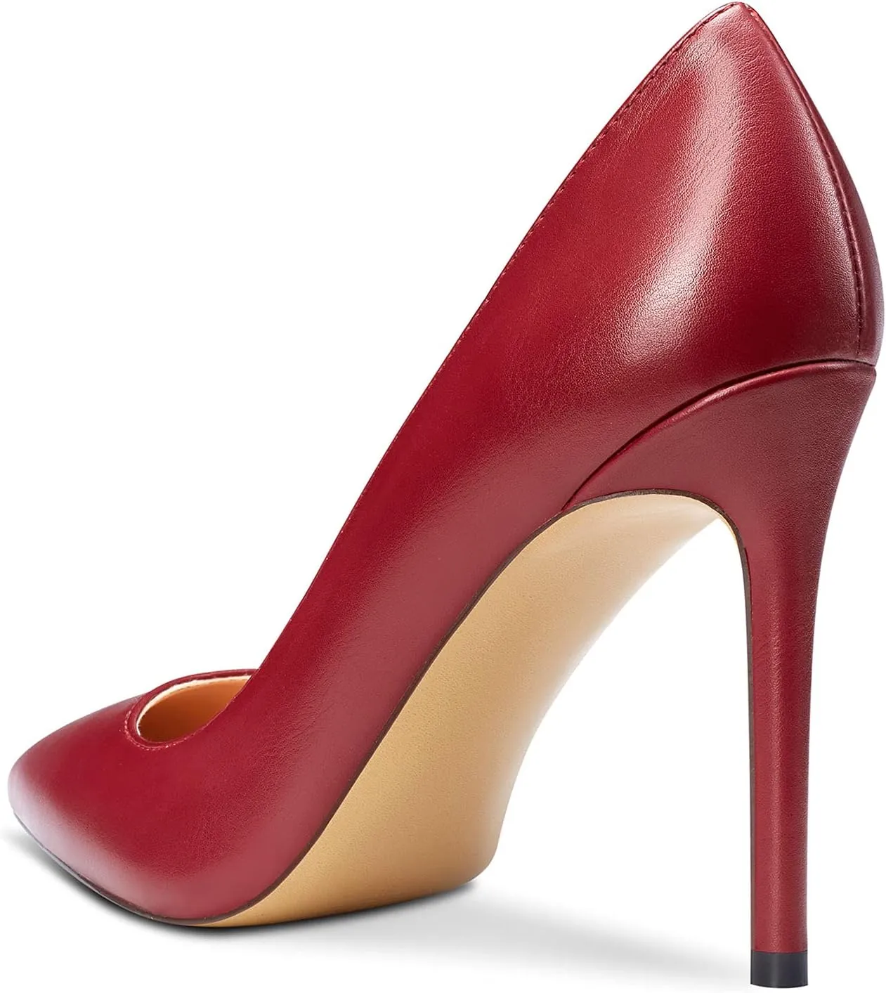 Castamere Womens High Heels Stilettos Pumps Slip-on Sexy Pointy Toe Basic Pump 10CM Heels