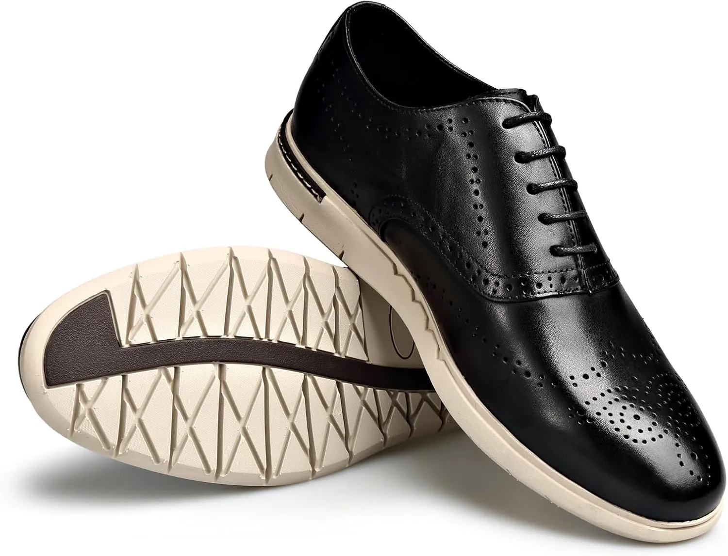 Casual Dress Shoes for Men, Business Casual Oxfords Wingtip