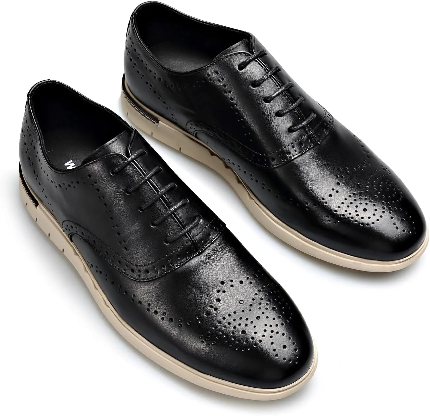 Casual Dress Shoes for Men, Business Casual Oxfords Wingtip