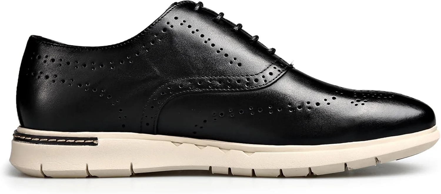 Casual Dress Shoes for Men, Business Casual Oxfords Wingtip