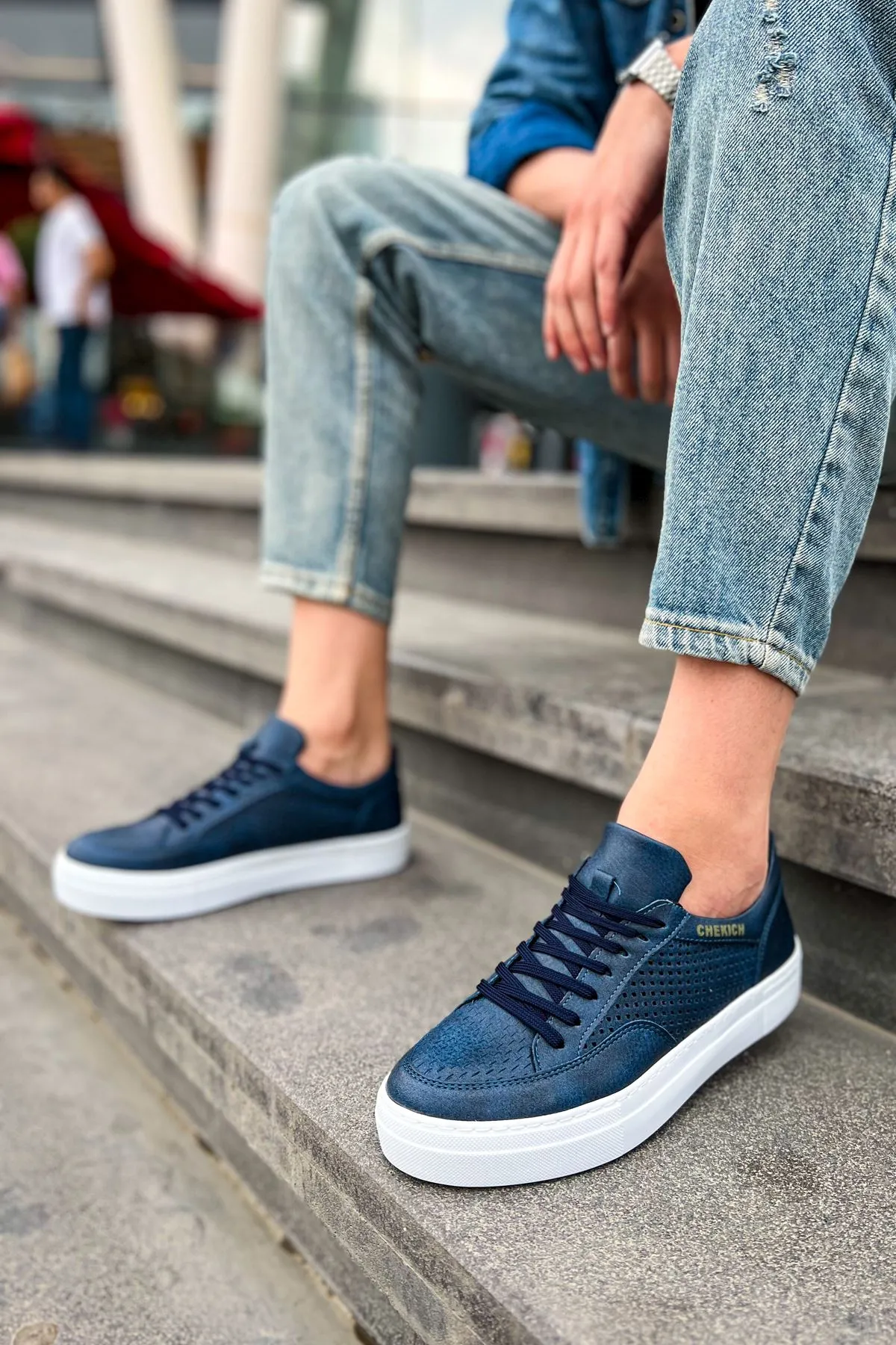 CH015 Laced Men's Unisex Sneaker Shoes