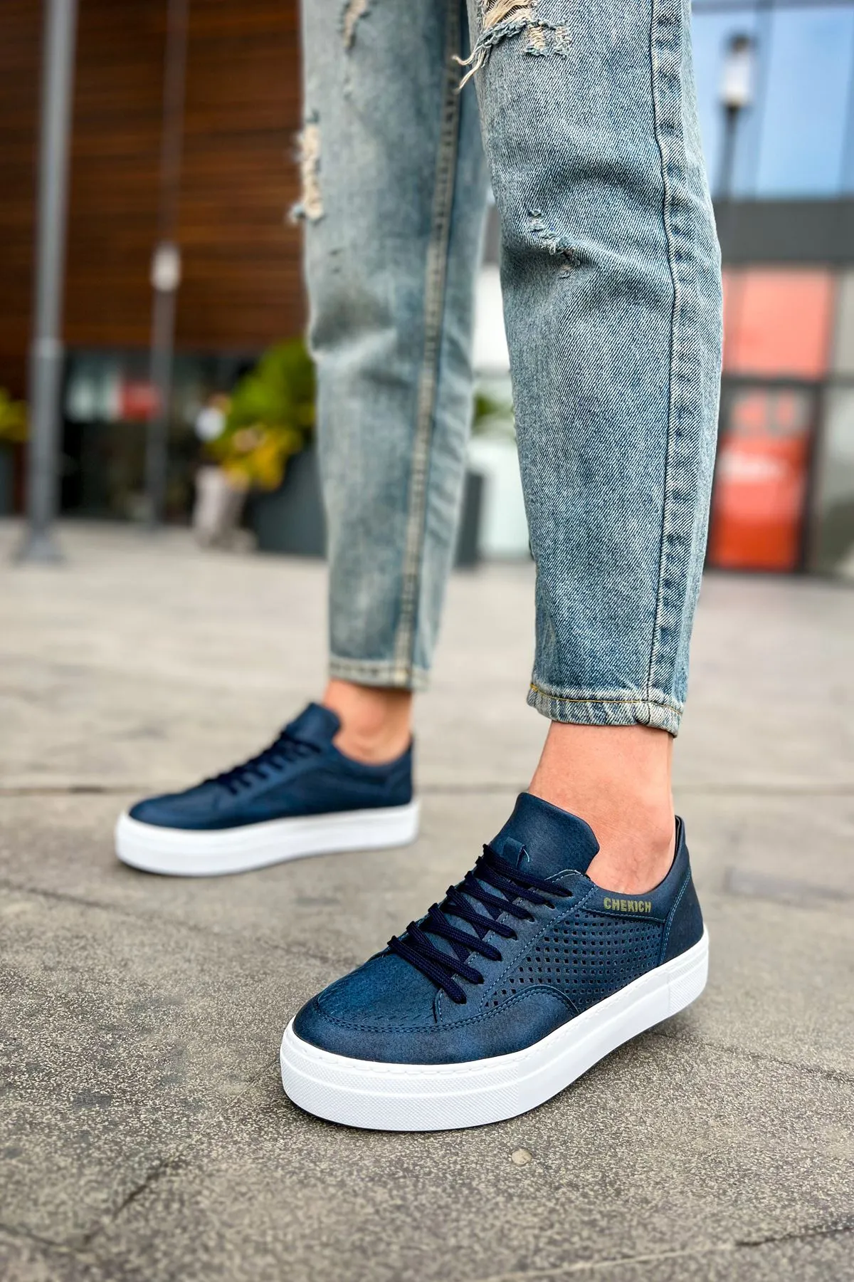 CH015 Laced Men's Unisex Sneaker Shoes
