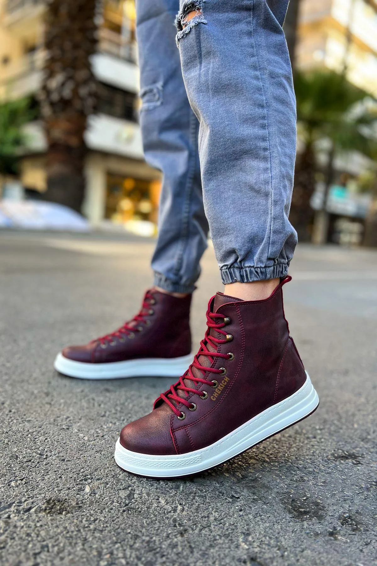 CH055  Mens Sneaker Boots