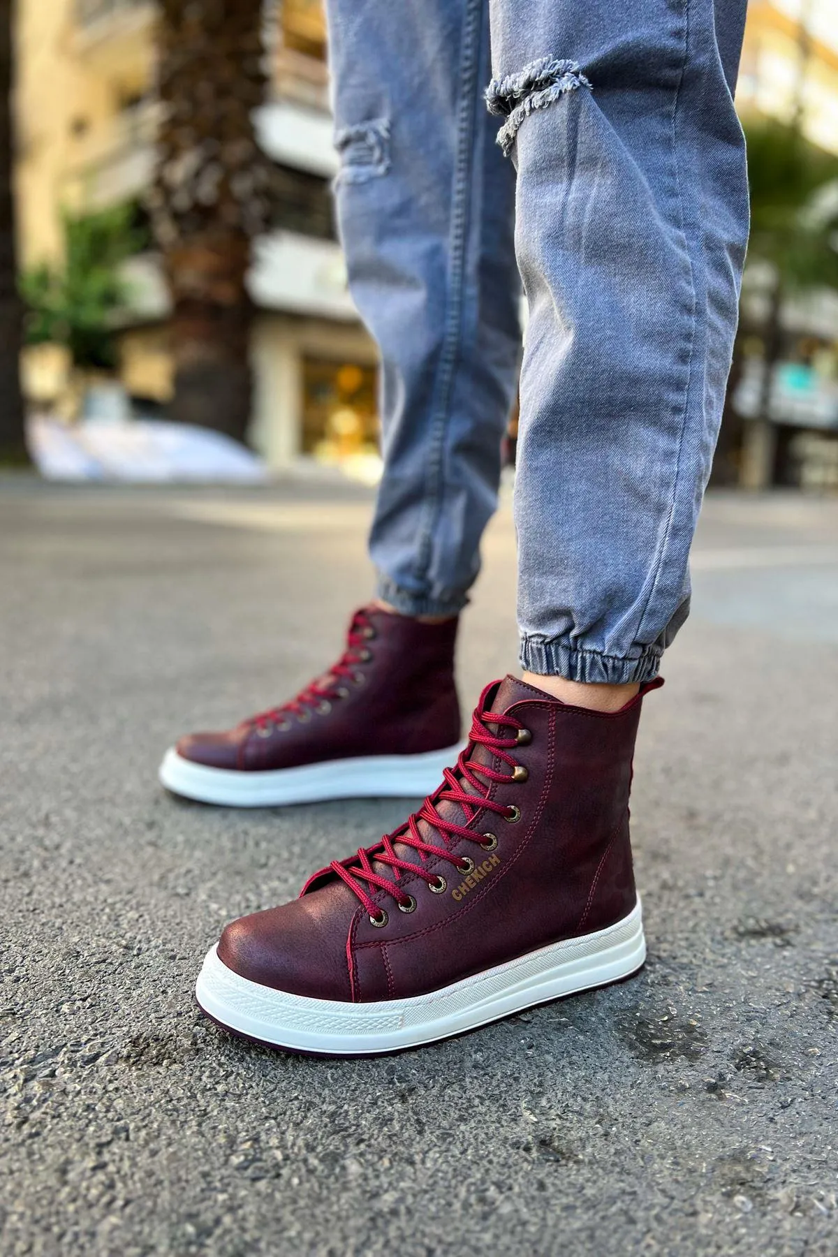 CH055  Mens Sneaker Boots