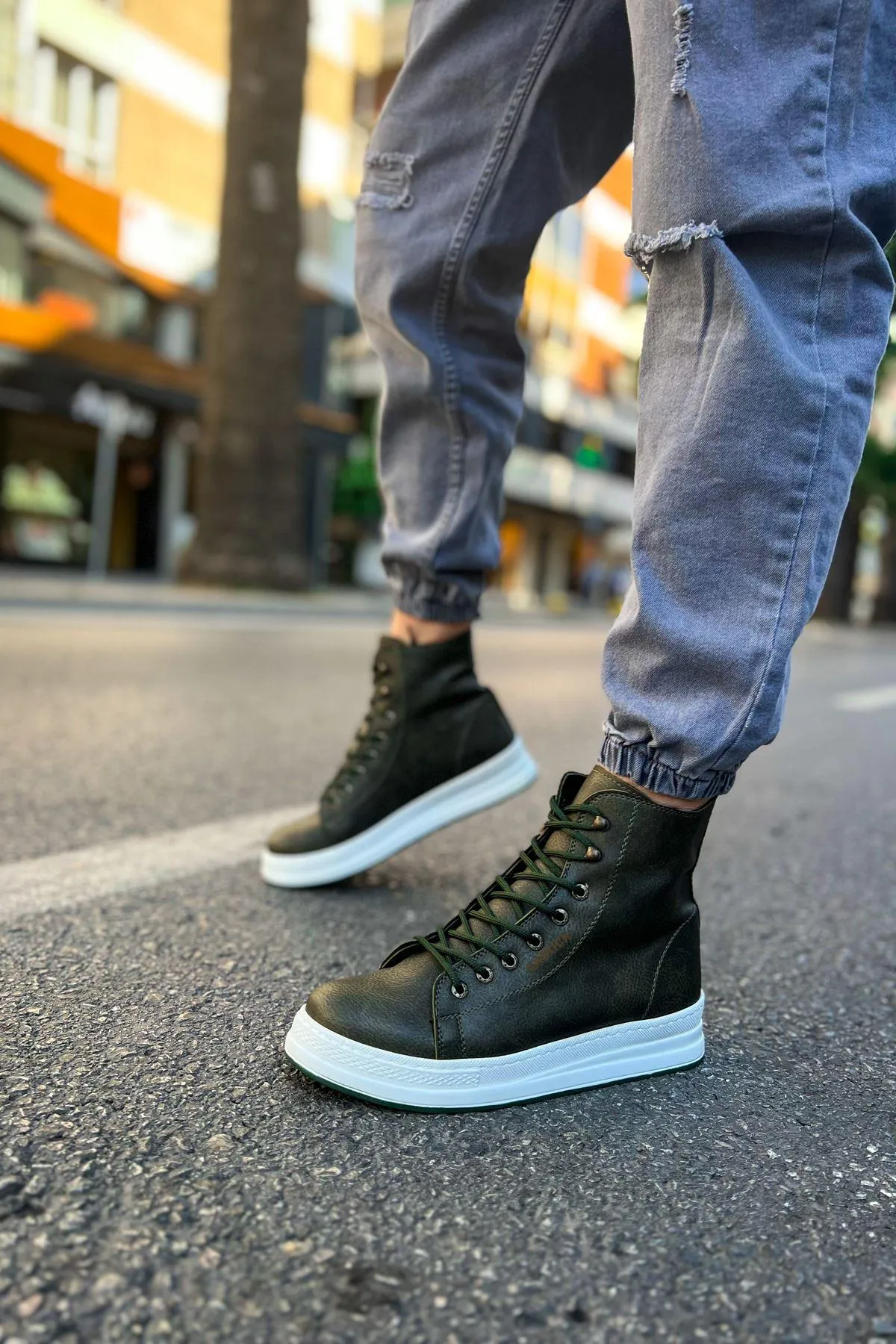 CH055  Mens Sneaker Boots