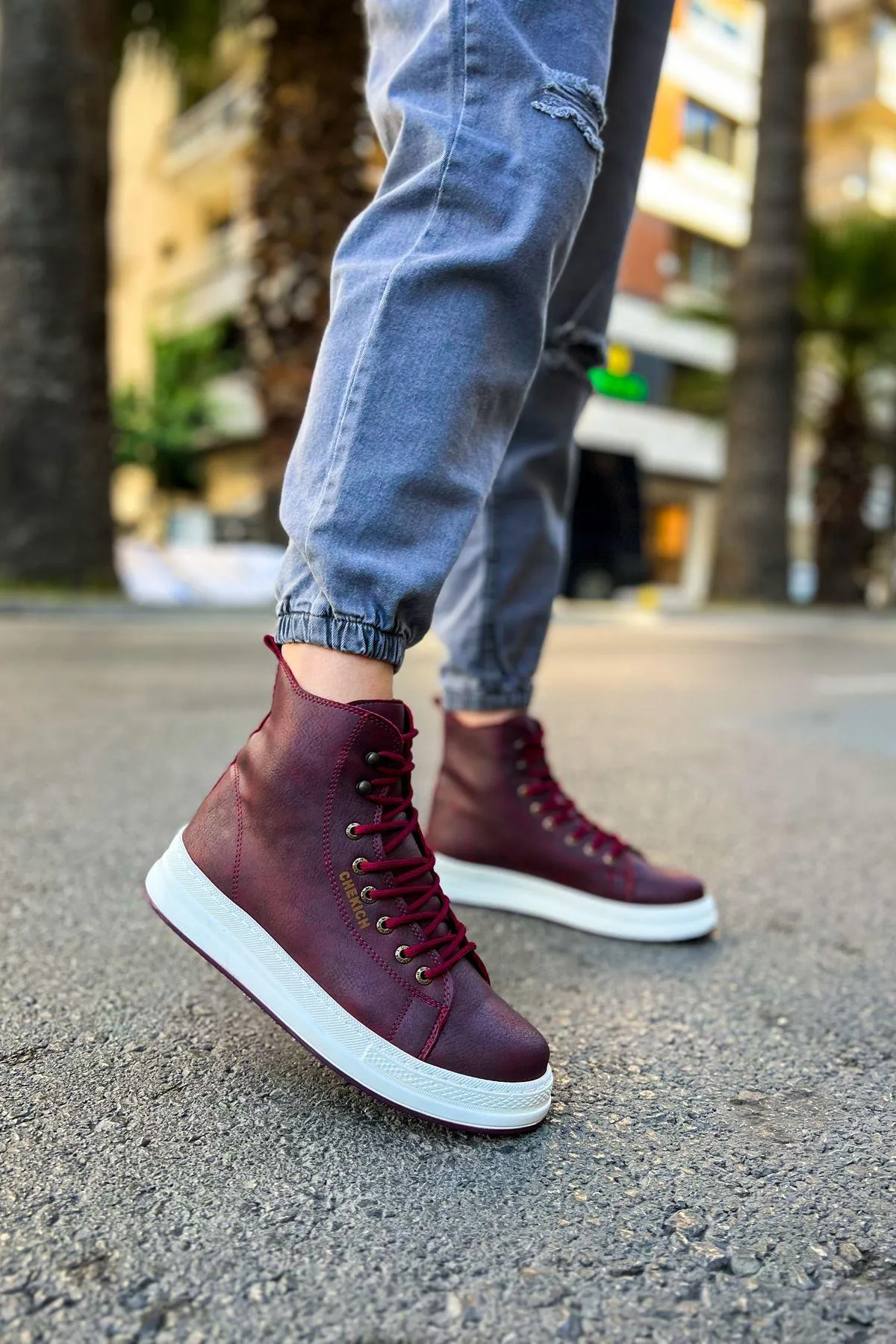 CH055  Mens Sneaker Boots
