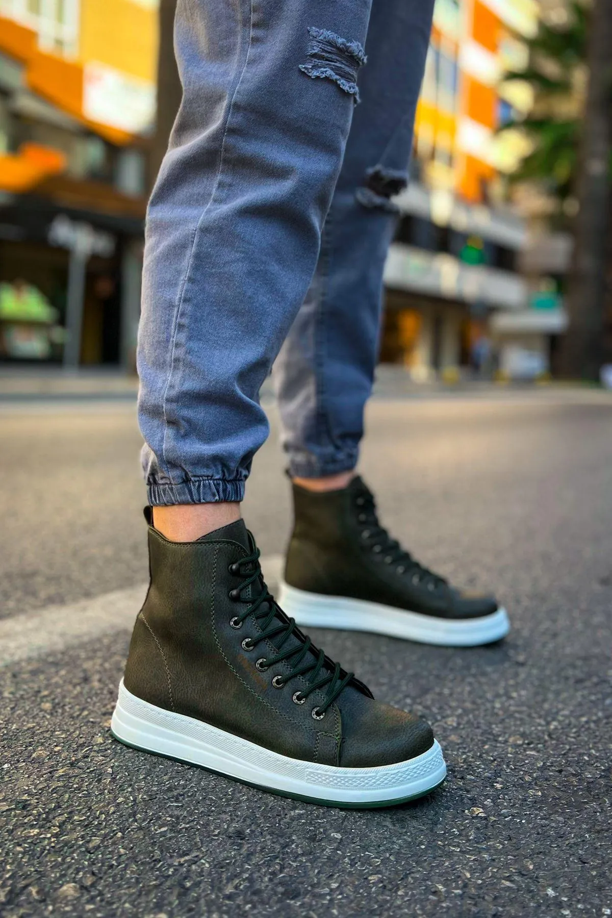 CH055  Mens Sneaker Boots