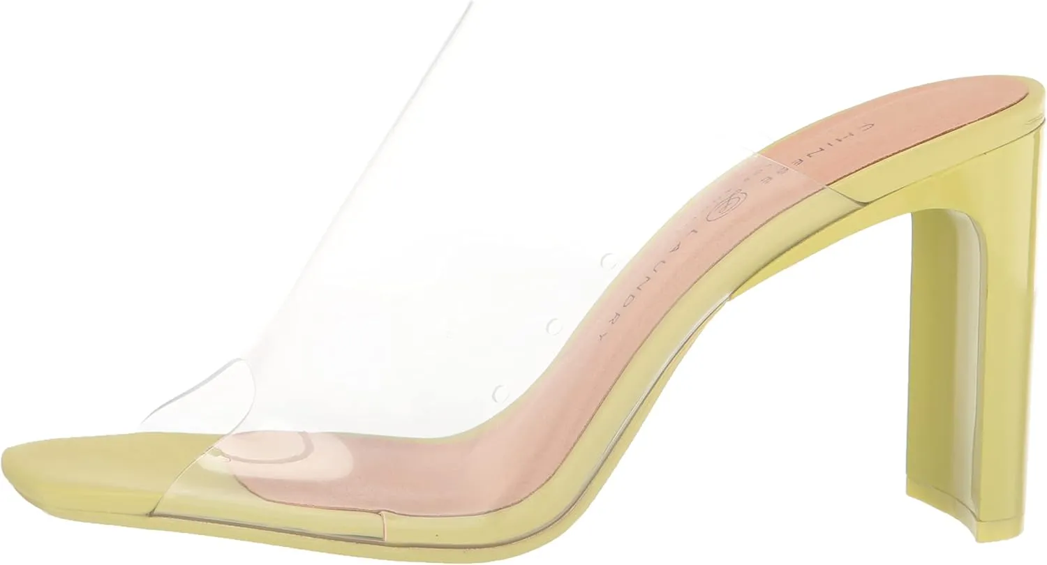 Chinese Laundry women's Jazzz Vinyl Heeled Sandal