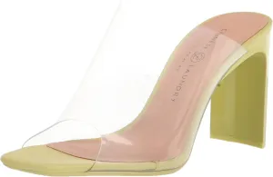 Chinese Laundry women's Jazzz Vinyl Heeled Sandal