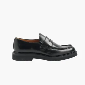 CHURCH'S Black Leather Loafers