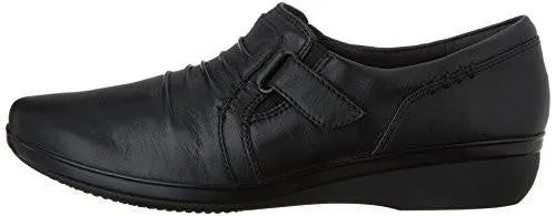 Clarks Everlay Coda Slipon Loafer Black 10 W Us
