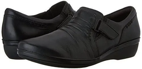 Clarks Everlay Coda Slipon Loafer Black 10 W Us