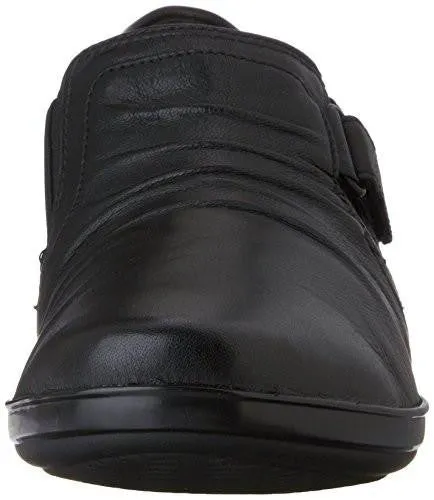 Clarks Everlay Coda Slipon Loafer Black 10 W Us