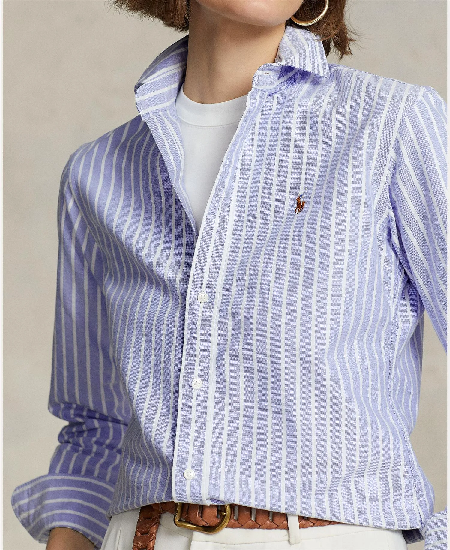 CLASSIC FIT OXFORD SHIRT Lys Blå