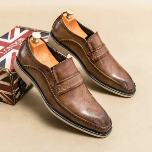 Classic Leather Oxford Shoes
