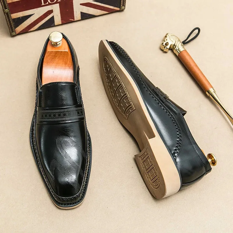Classic Leather Oxford Shoes
